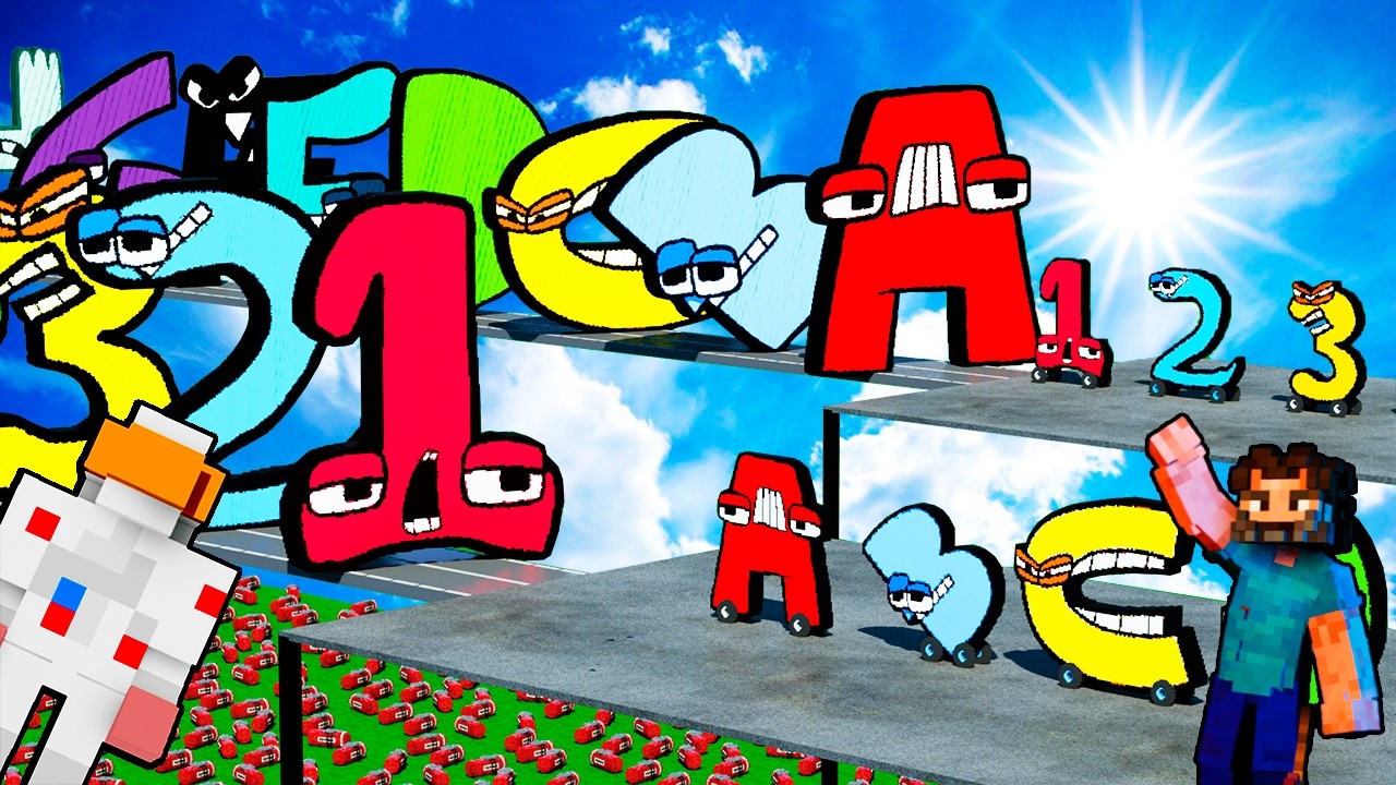 Alphabet Lore vs Number Lore in TEARDOWN MULTIPLAYER
