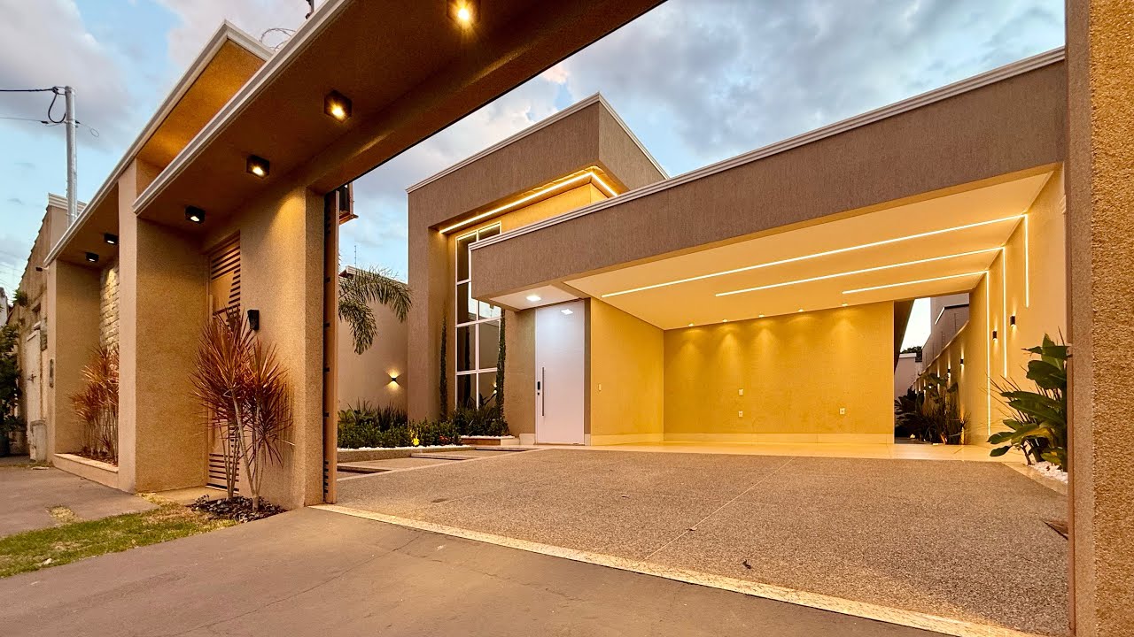 CASA INTELIGENTE 🧠 QUE FALA COM A GENTE 😮 | GOIÂNIA | 3 SUÍTES + OFFICE | R$ 1.900.000,00 #goiânia 