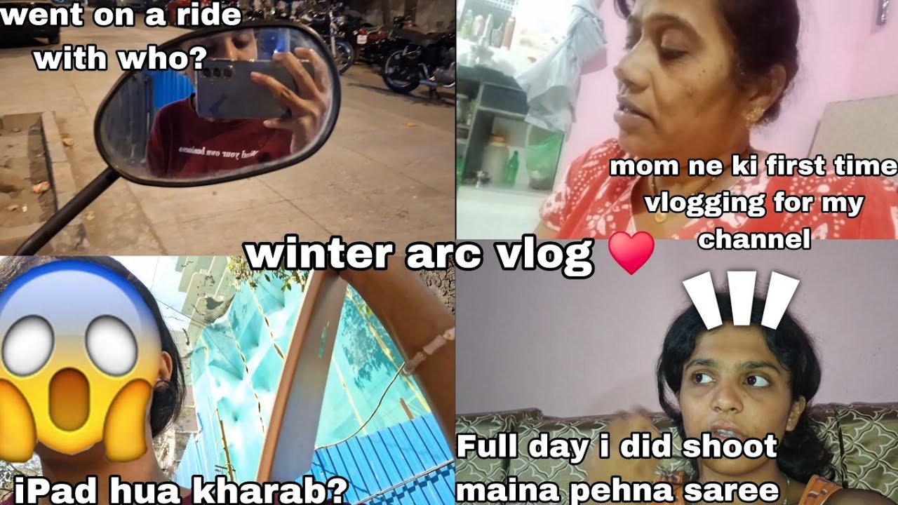 Ipad Bana ya nhi??mom ne kaisa kar li vlogging?winter arc vlog hai ye Sachi???must watch 🫠♥️