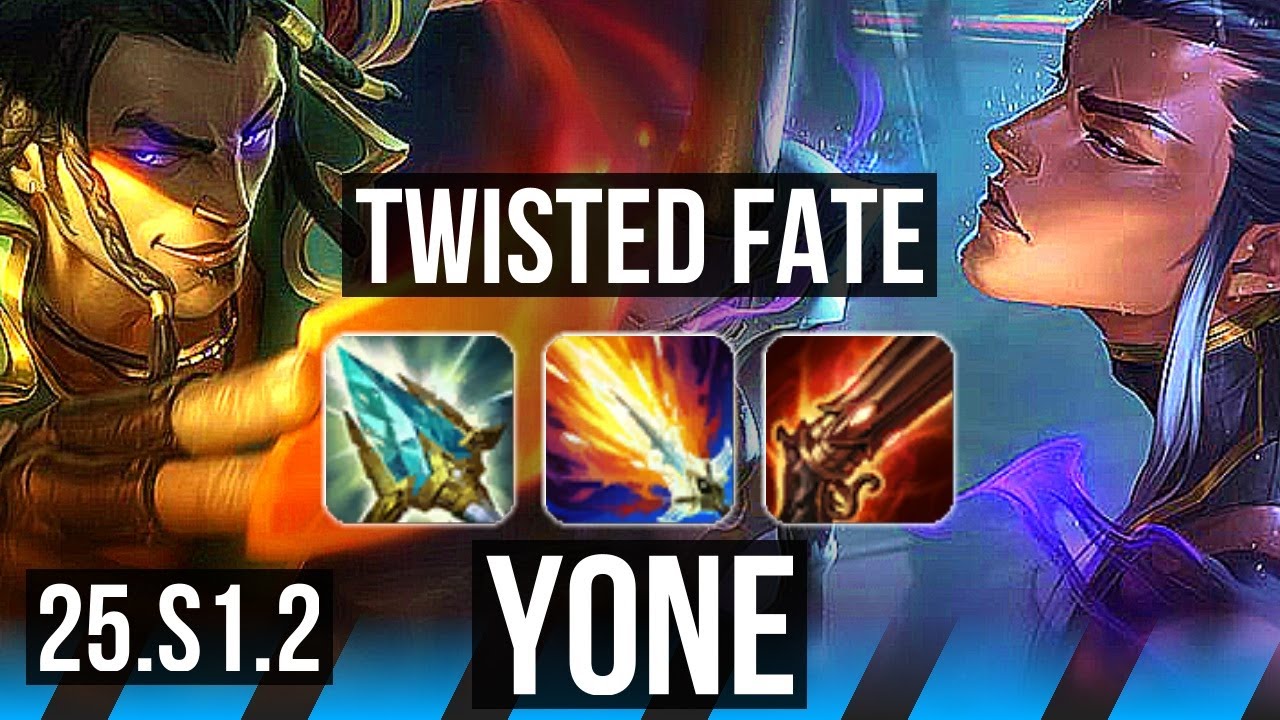 TWISTED FATE vs YONE (MID) | KR Master | 25.S1.2