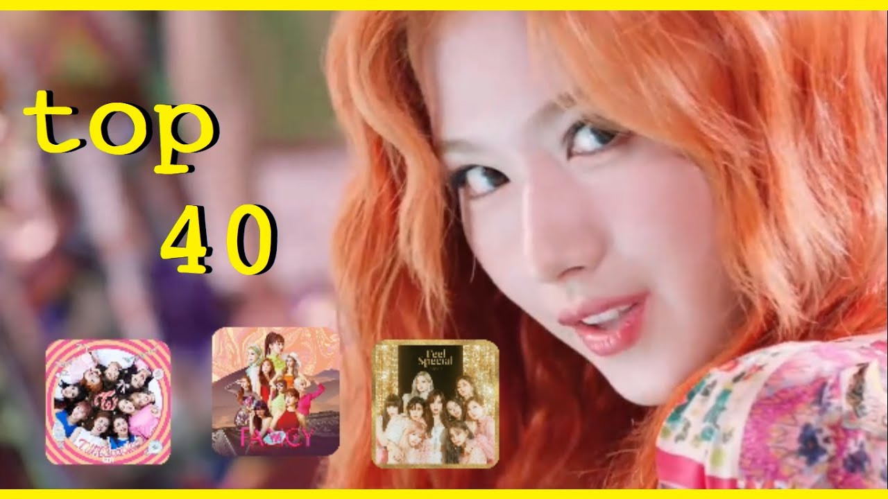 my top 40 favourite TWICE songs