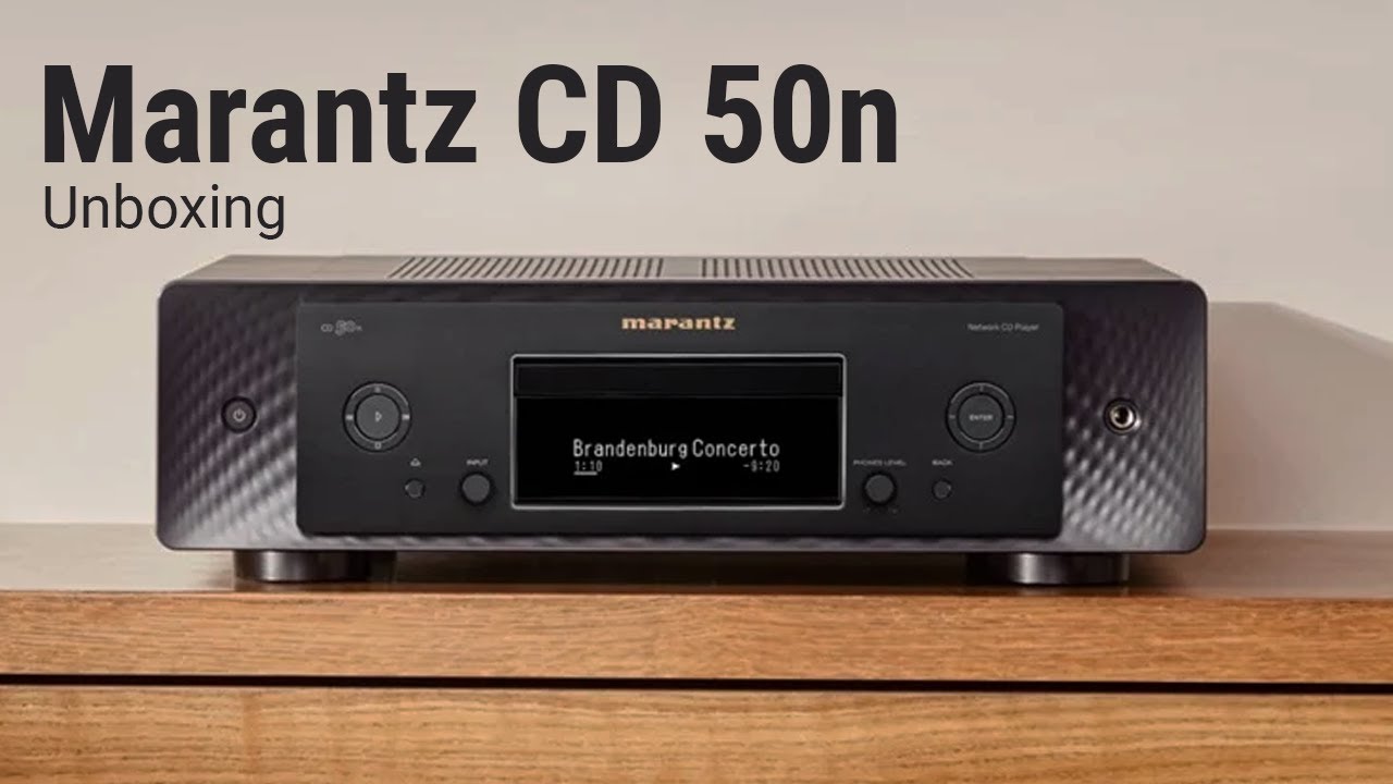 Marantz CD 50n Unboxing | Der neue Premium-CD-Player und Netzwerk-Audio-Spieler