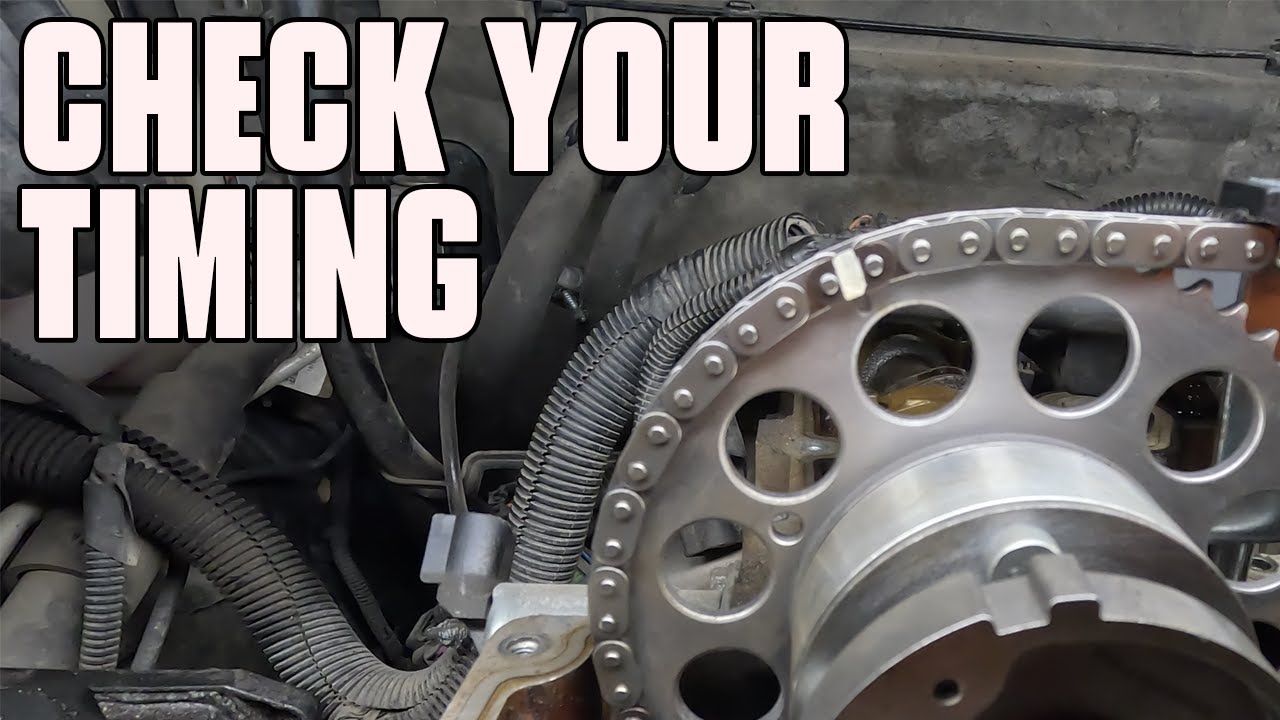 Quick Tip - How to check your timing chain install | 2006 Colorado