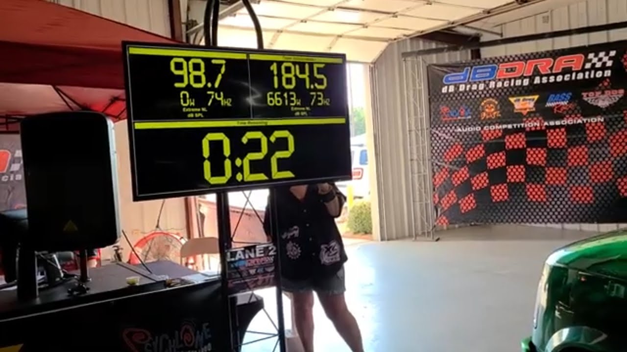 184.5 😳 world record set by Team Sound Check BOOM BABY 💜