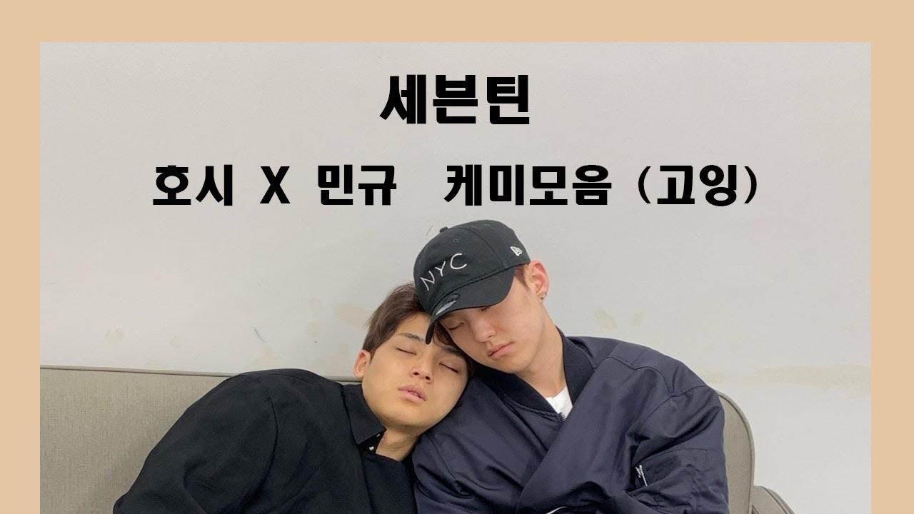 [세븐틴/호시/민규] 호시X민규 케미 모음 (feat.고잉세븐틴)