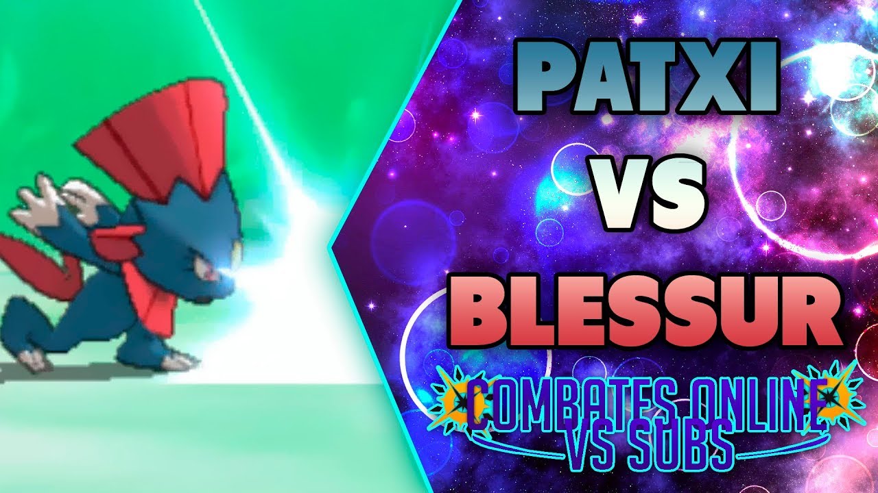 POKÉMON ULTRASOL & ULTRALUNA COMBATE ONLINE: PATXI vs BLESSUR, ¡WEAVILE & SUS CHUZOS!