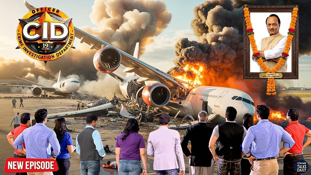 Ajit Pawar Plane Crash, मौके पर पहुंची! CID TEAM | CID || CID New Episode 2026