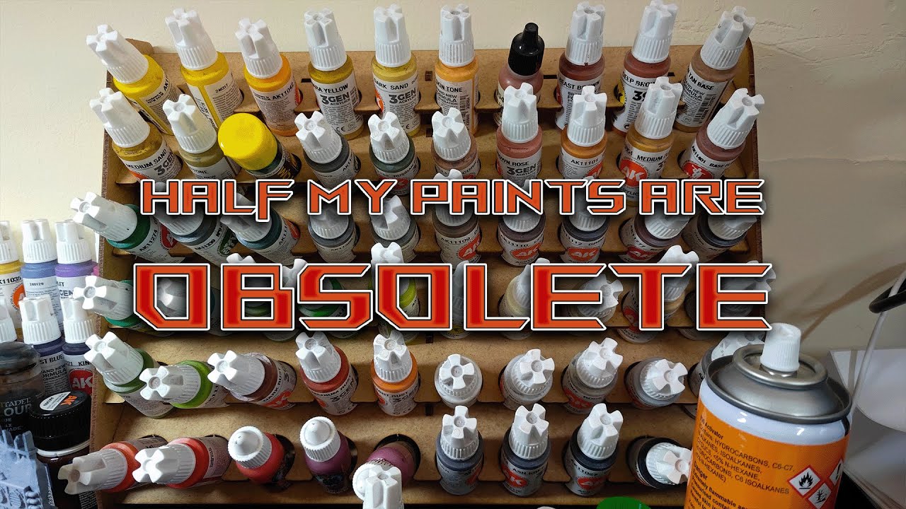 Half My Miniature Paints Just Became OBSOLETE!