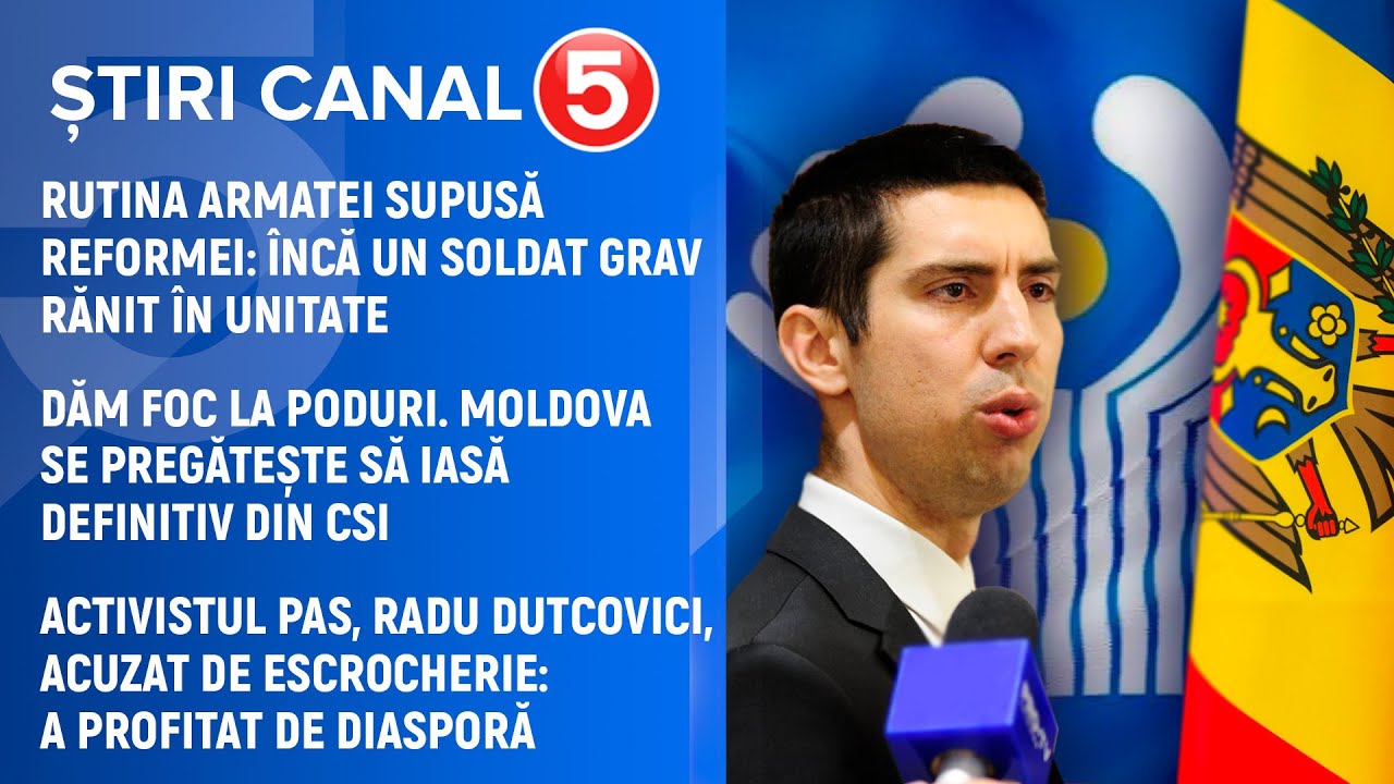 Știri Canal5 20.01.2026 18:00
