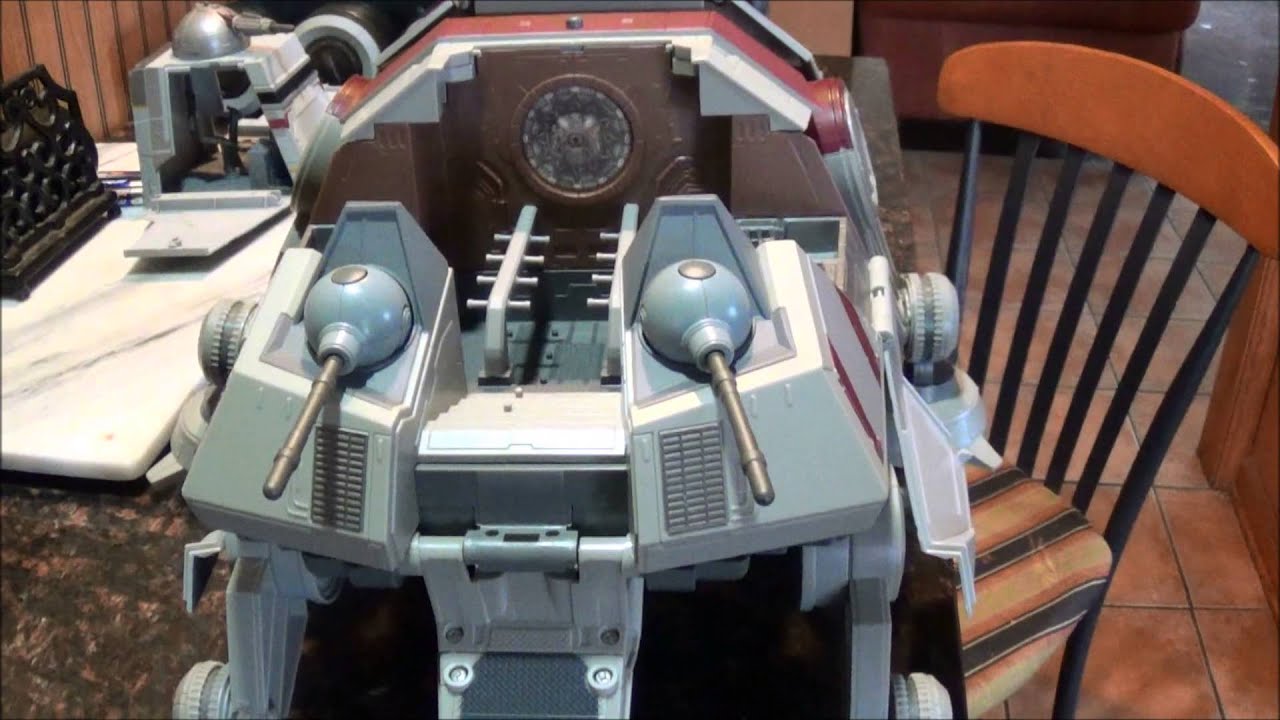 Star Wars Vehicle Review : (Juggernaut) Turbo Tank & AT-TE