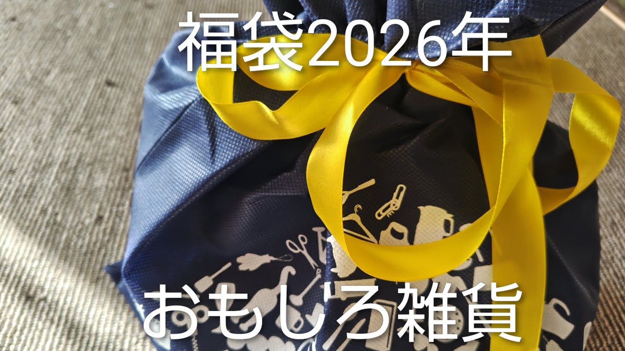 福袋中身大公開　おもしろ雑貨福袋2026年　3300円　楽天あなろ　＃JAPAN＃福袋＃雑貨＃かわいい＃面白い