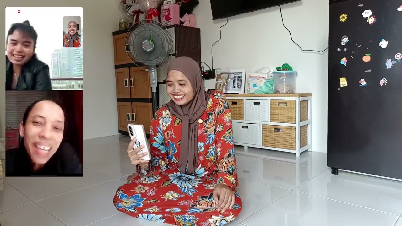 Video call Di 3 Negara || Indonesia-Hongkong dan Taiwan Smoga sehat slalu bisa berkumpul kembali ❤️