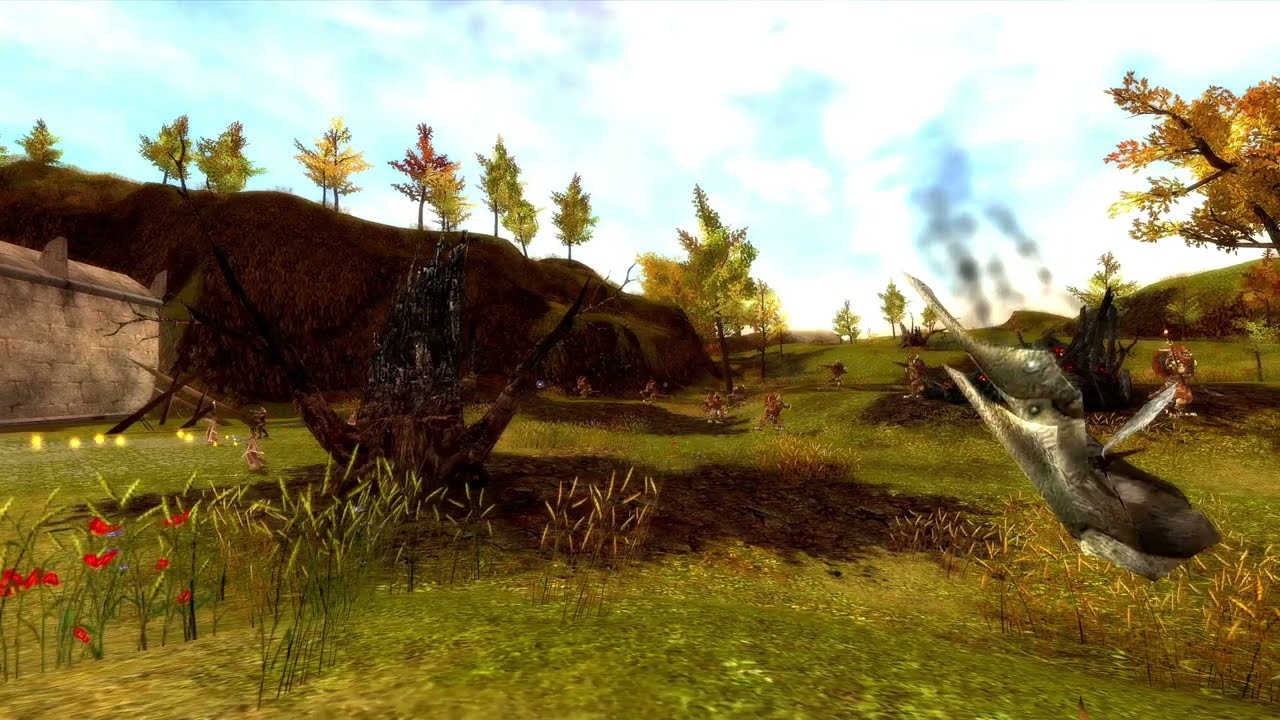 Guild Wars 1 Ambience: Ascalon City (Pre-Searing) (with music) new version