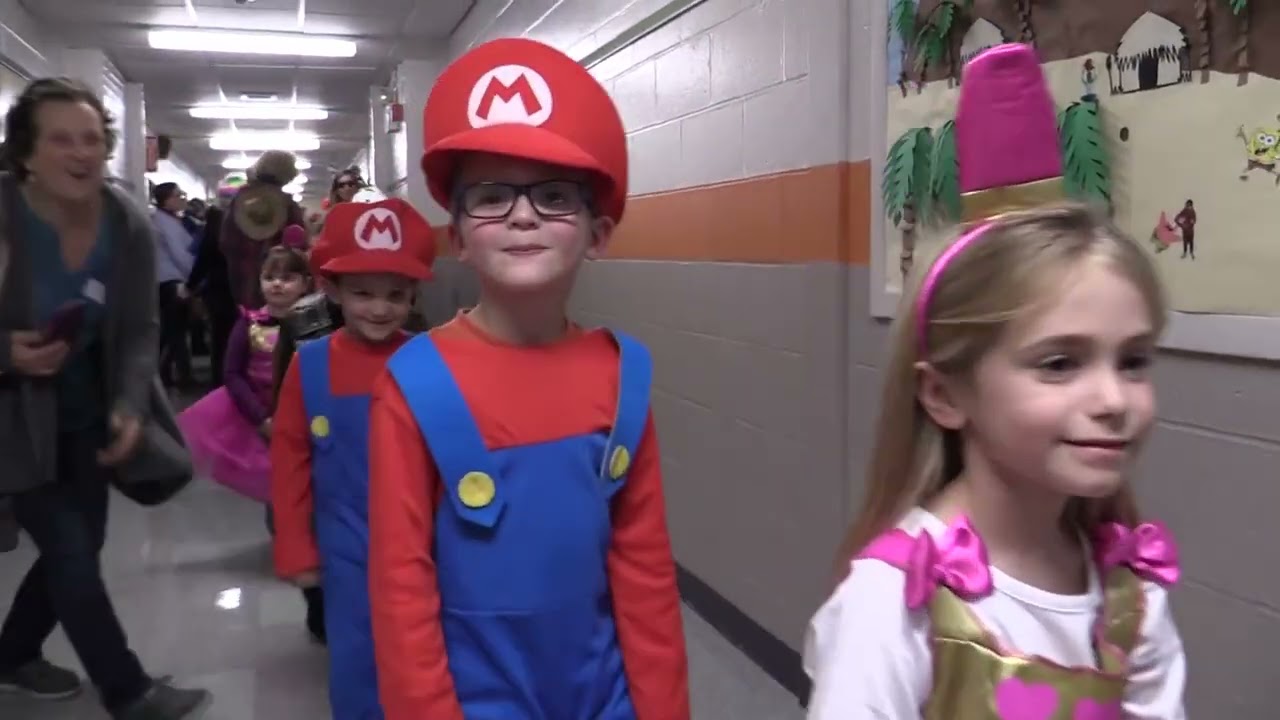 Danville School Halloween Parade 2016