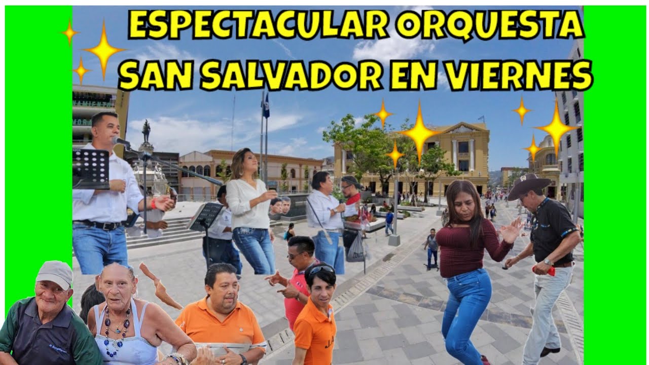 Espectacular Presentación En Viernes de Orquesta San Salvador