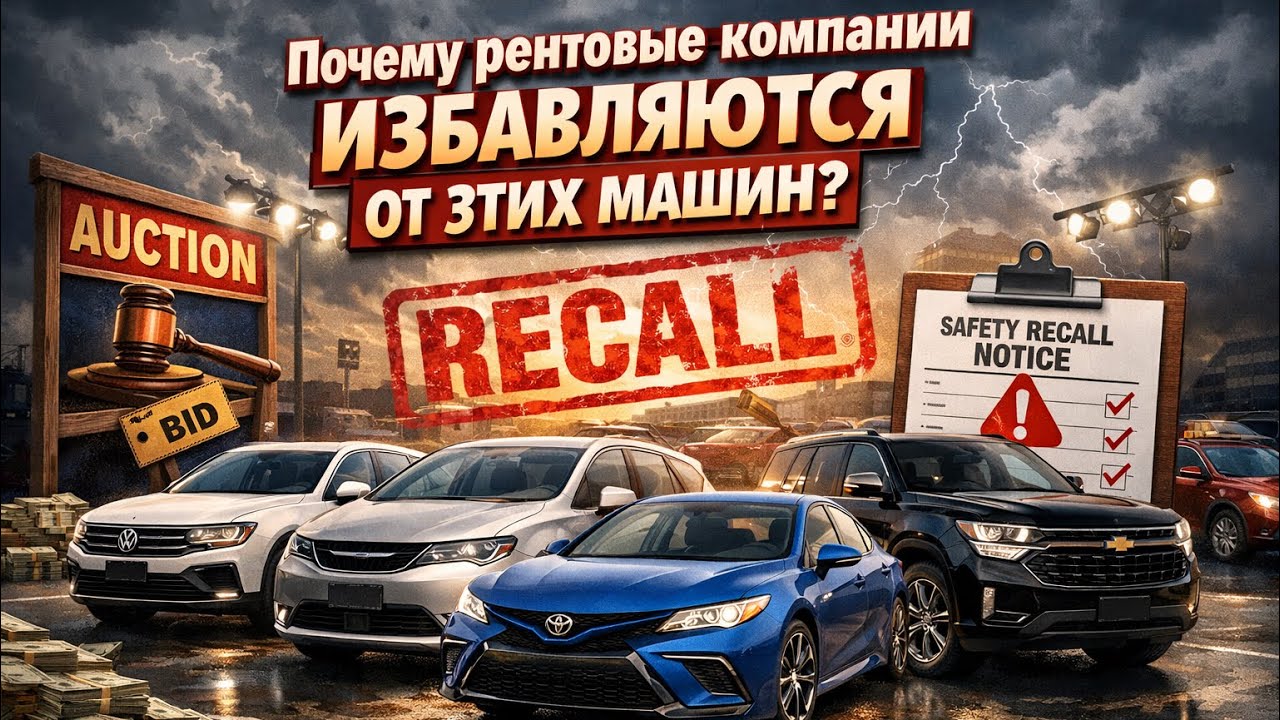 Как в США купить практически новую машину дешевле рынка?!!!