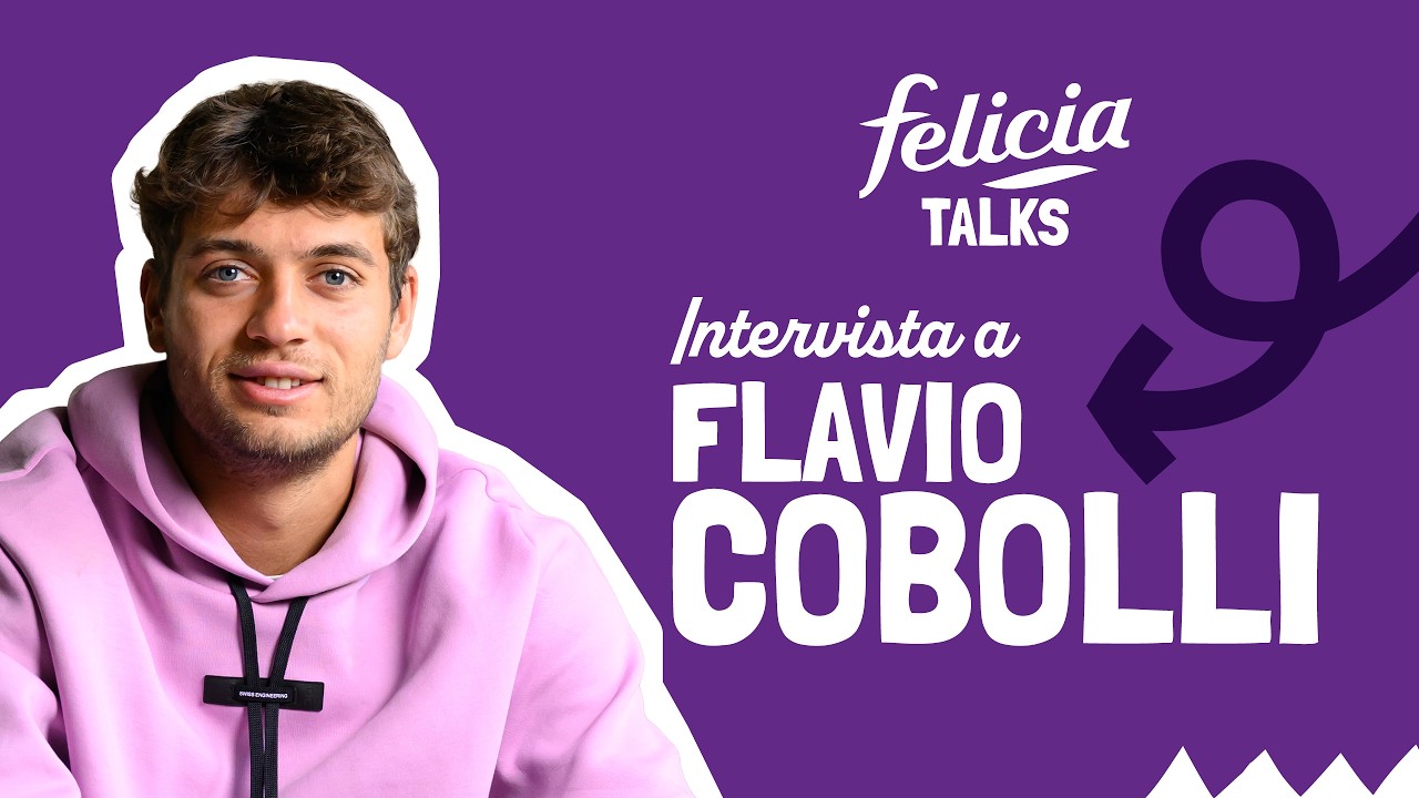 Felicia Talks: Flavio Cobolli si racconta - quiz, curiosit&agrave; e qualche domanda imprevedibile.