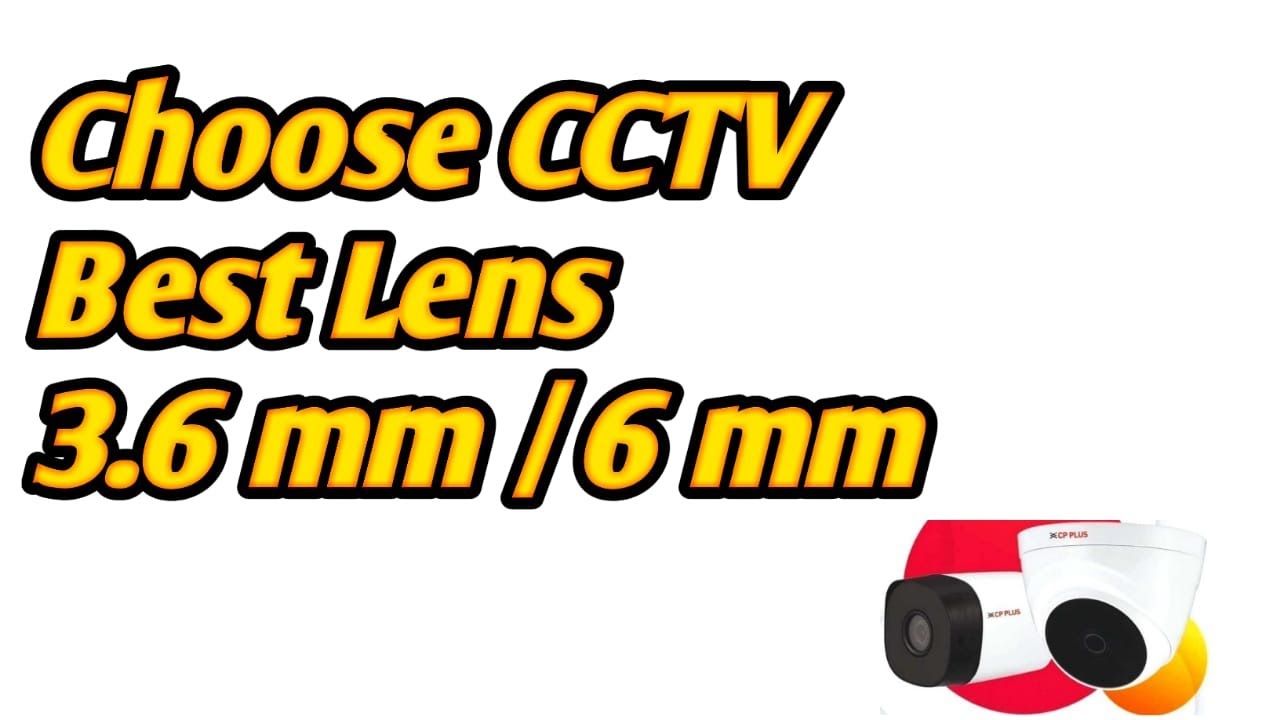 CCTV Training in Malayalam | CCTV | CCTV Course I Best Lens in cctv | CCTV Lens | 3.6mm / 6 mm