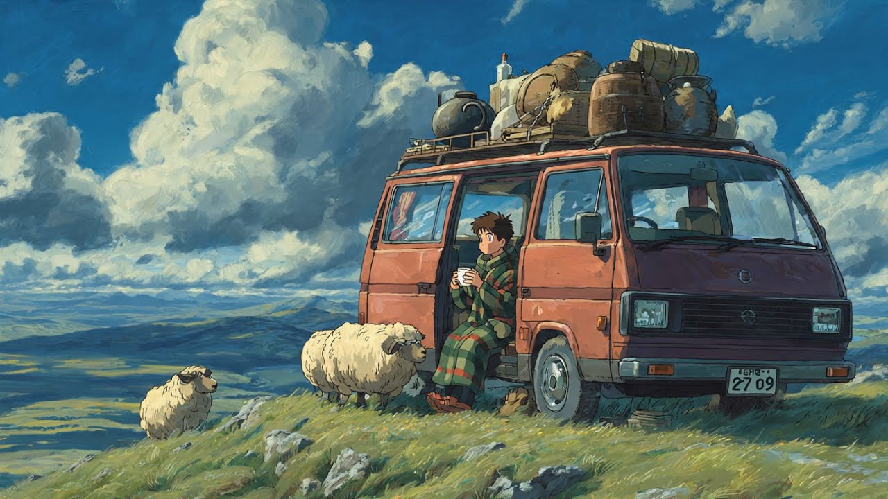 🚐 Night Drive Lo-fi Journey | Nonstop Chill Roadtrip Mix | Relax & Focus