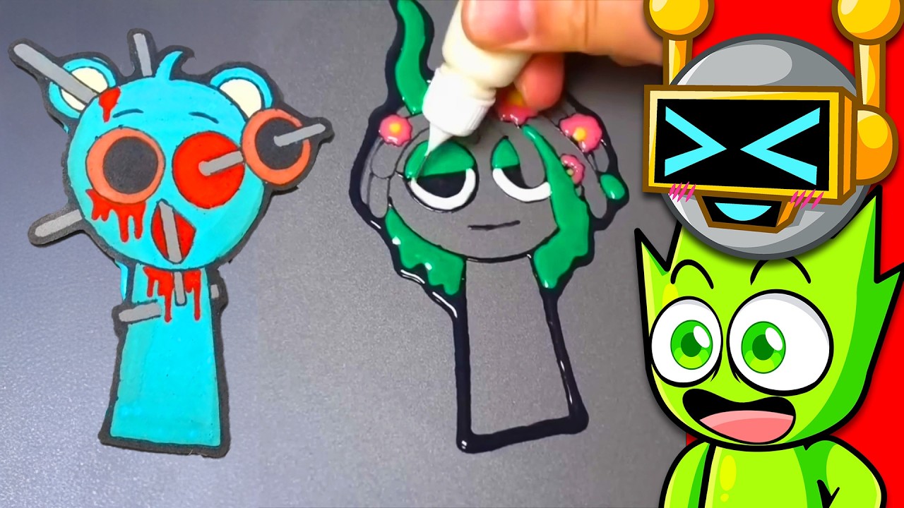 El ARTE de PANQUEQUES SPRUNKI más INCREÍBLE del MUNDO! (Lime Reacciona en Sprunki Incredibox)