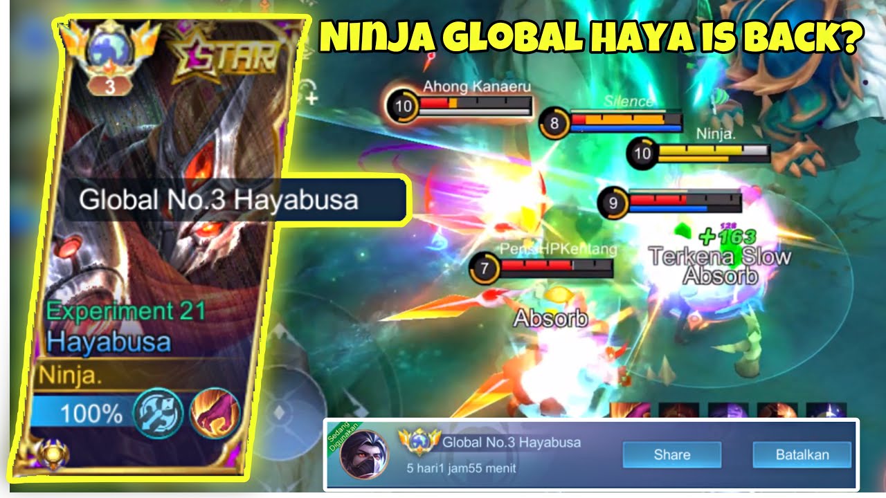 NINJA GLOBAL HAYABUSA IS BACK? AKHIRNYA MASUK GLOBAL 3 HAYABUSA LAGI❗️