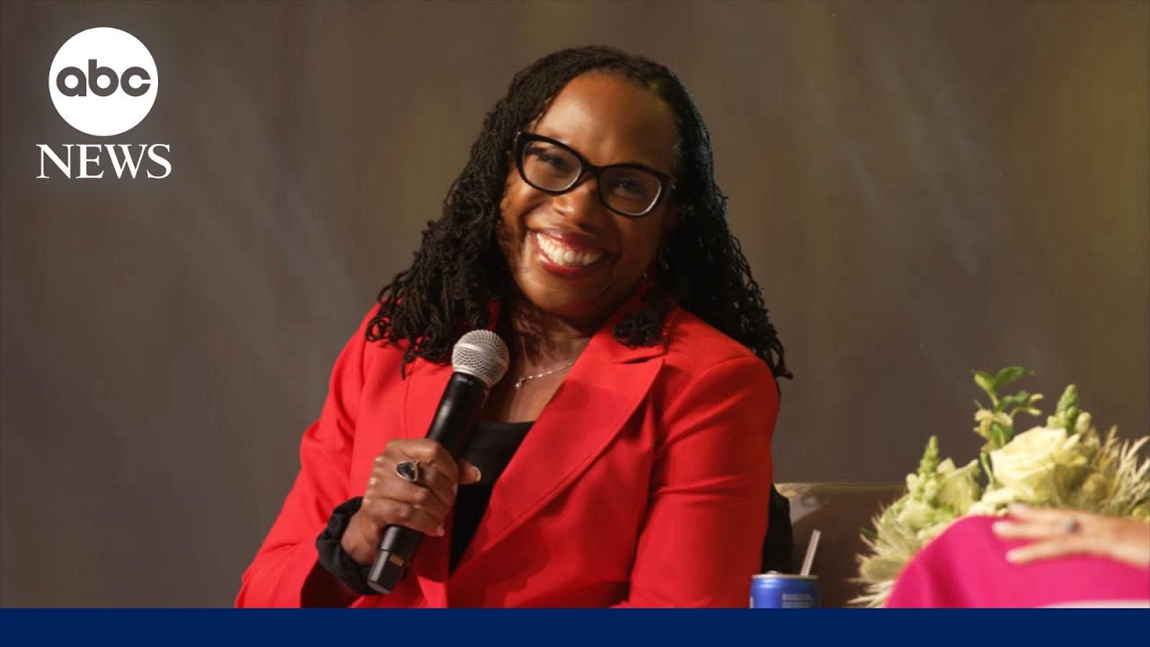 Justice Ketanji Brown Jackson reflects on life in the public spotlight