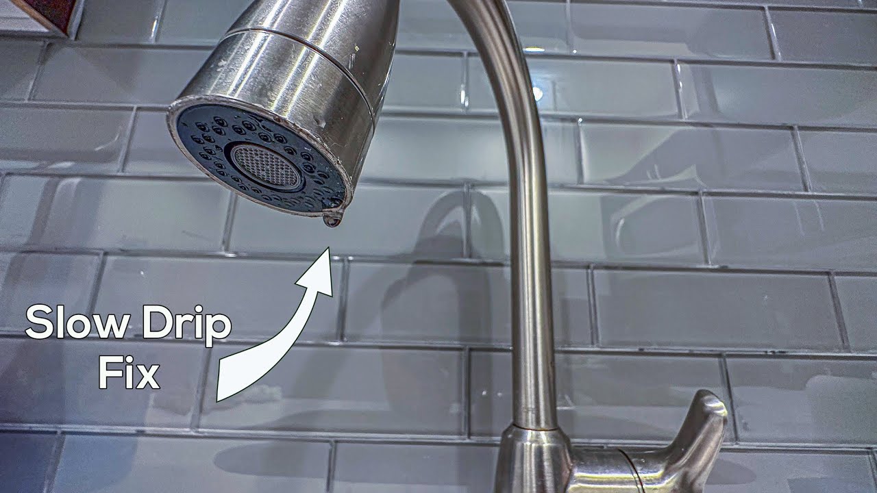 Kitchen Faucet Drip Fix