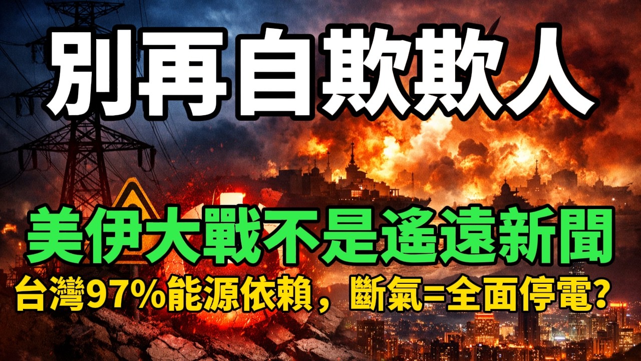 被掐住的能源咽喉！霍爾木茲海峽封鎖，台灣天然氣僅剩8-14天存量，普通人該如何自處？