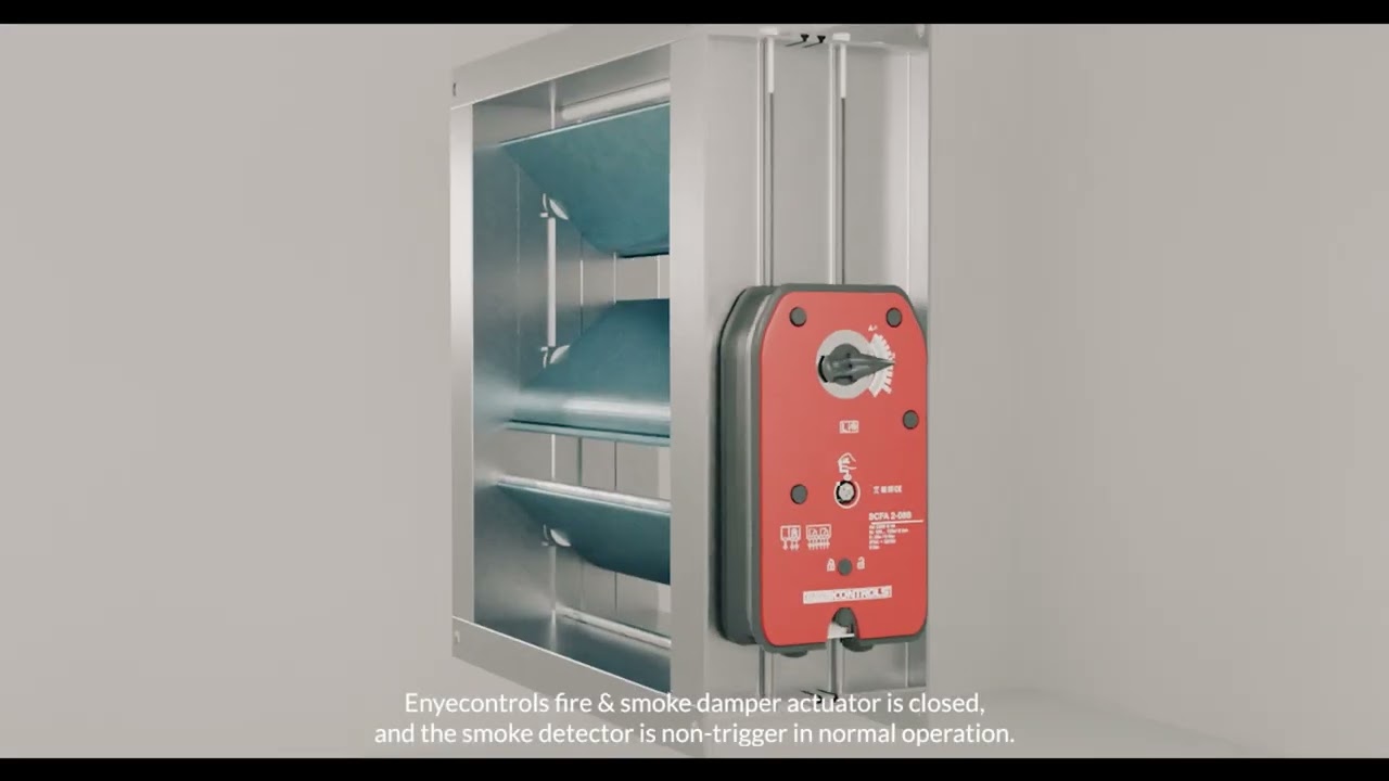 Fire and Smoke Damper Actuator