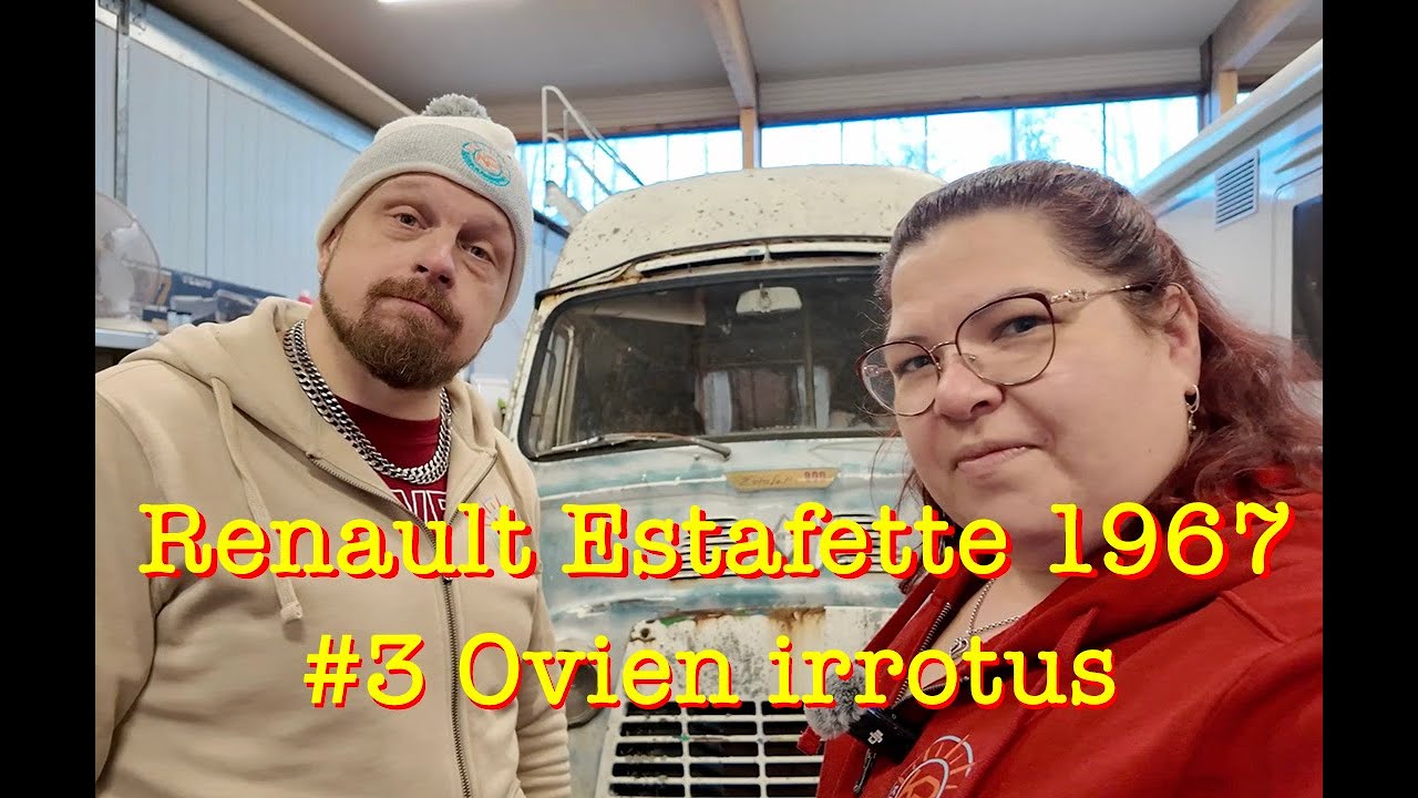 Renault Estafette - osa 3 - Ovien irrotus