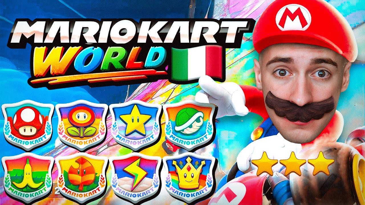 HO FINITO TUTTO MARIO KART WORLD in una SOLA LIVE!! GRAN PREMIO 150CC ITA