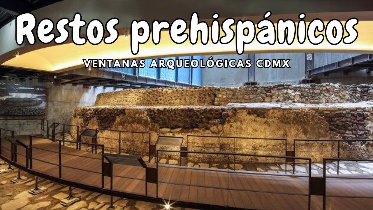 Bajo las calles de CDMX: Restos prehispánicos a la vista ¡Mira lo que hay bajo tus pies! 👀🏛️