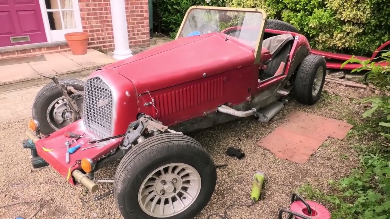 Kit car restoration. Time lapse. Strip down and recommissioning of a Marlin