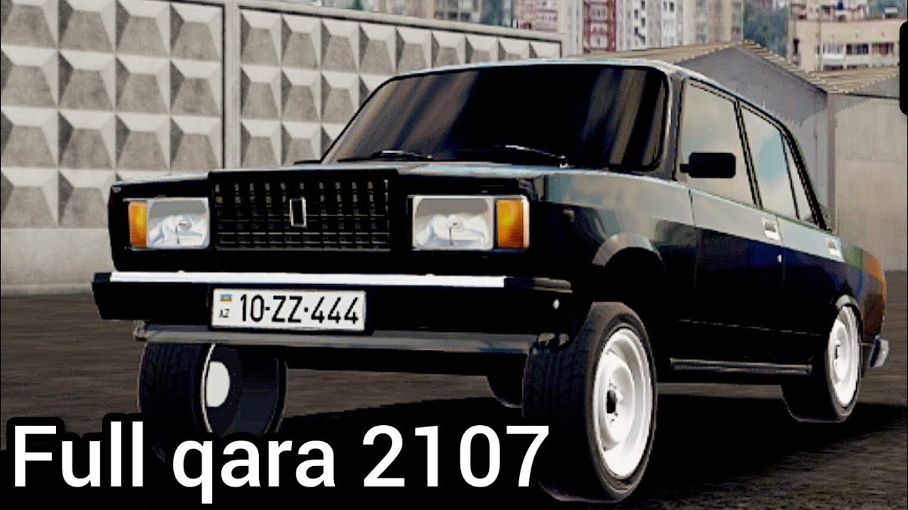 Full qara 2107 yığdım lay peredoq RCD RUSSİAN CAR DRİFT