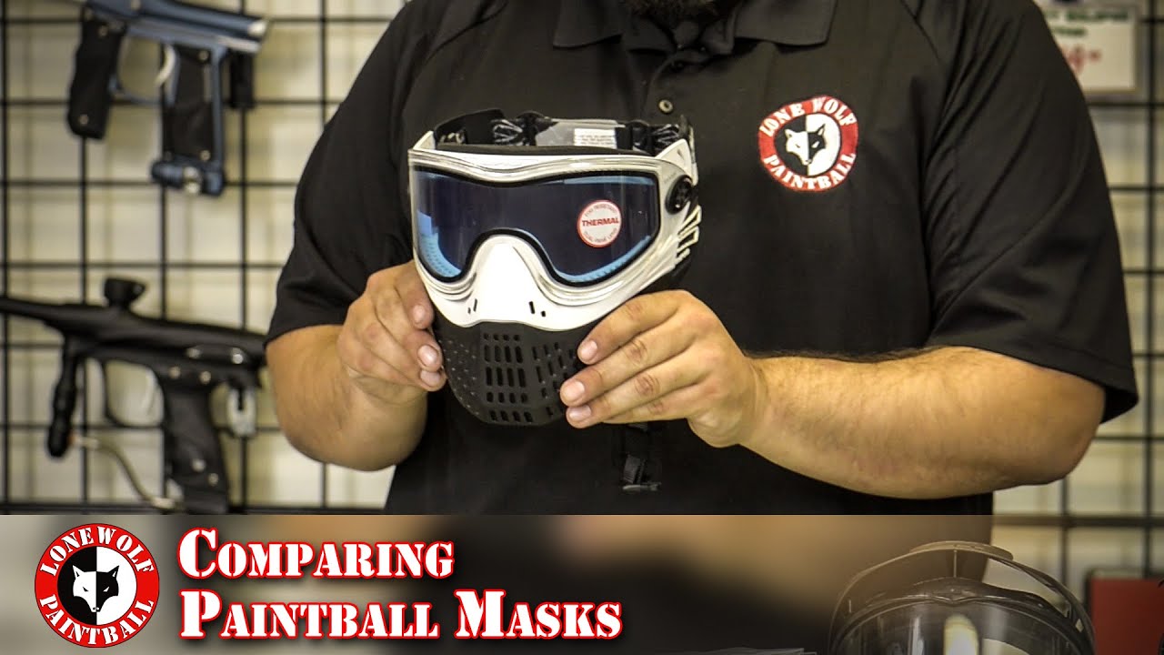 What is the Difference Between Paintball Masks Comparison Review Lone Wolf Paintball Michigan
