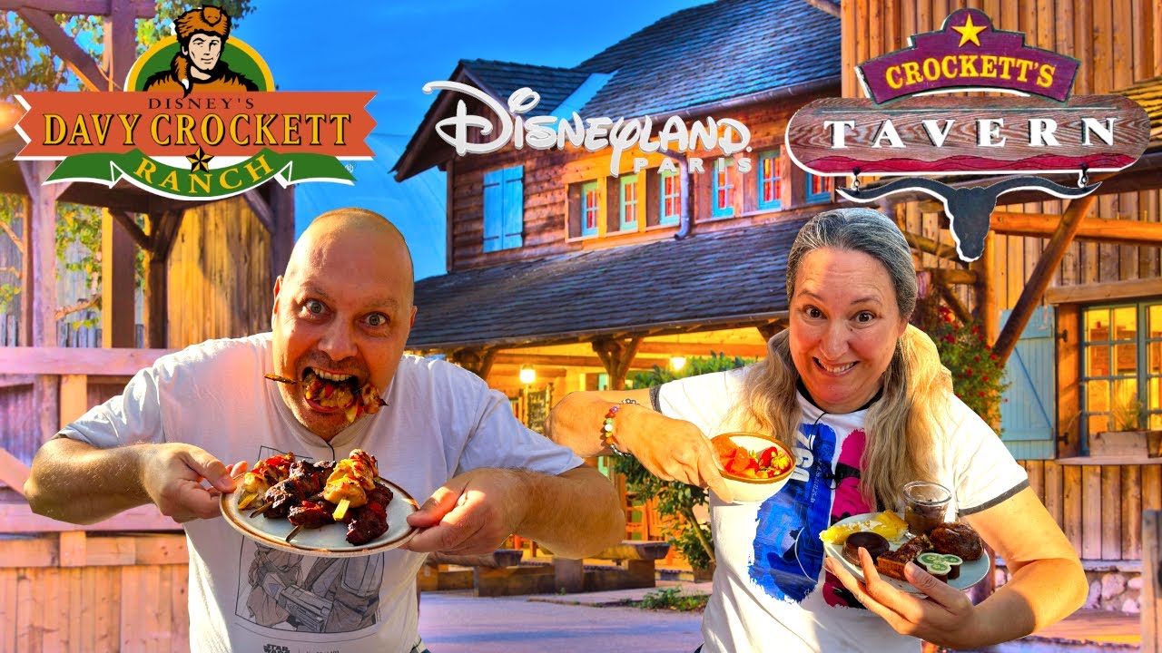 ON TESTE LE RESTAURANT CROKETT'S TAVERN A DISNEYLAND PARIS
