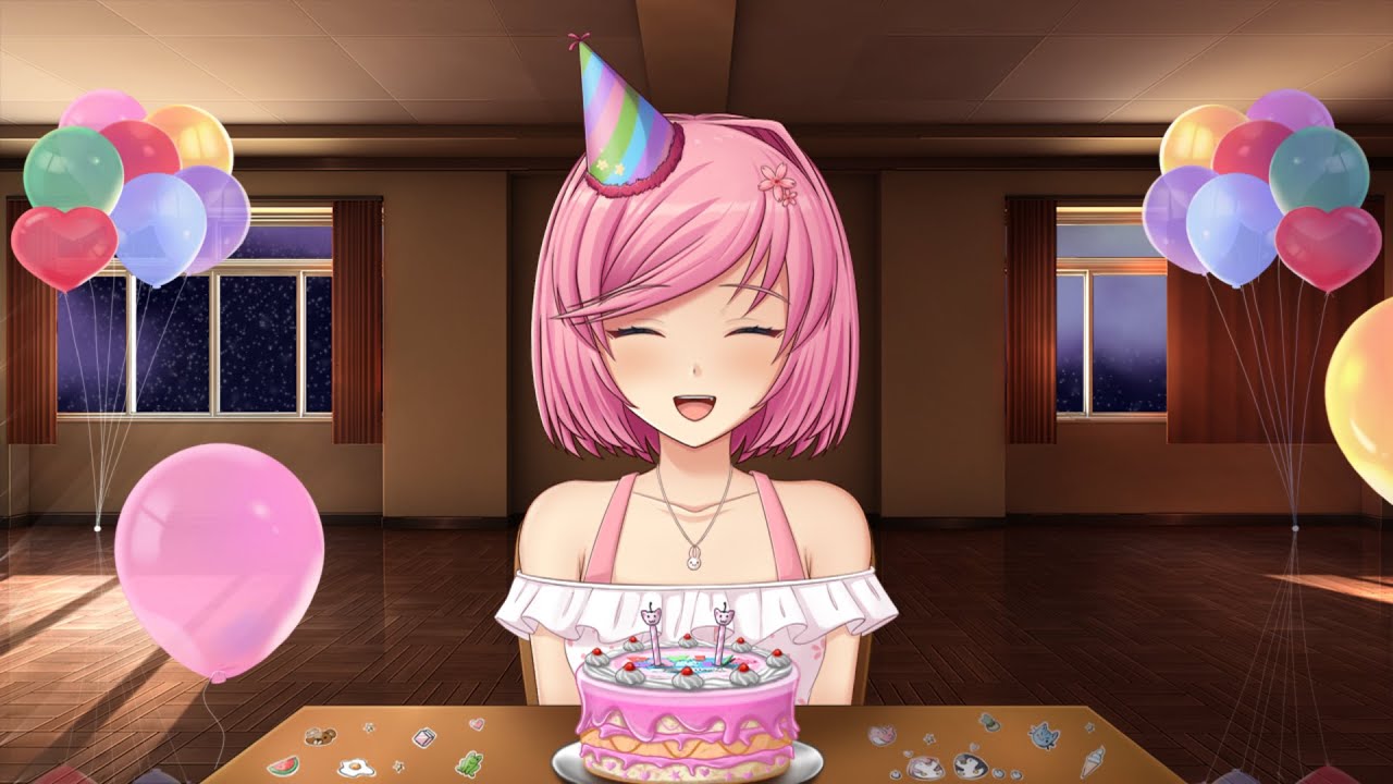 Natsuki Celebrates My Birthday... [Just Natsuki Mod]