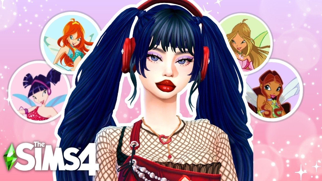 Воссоздаем культовых персонажей Winx в The Sims 4! 😍