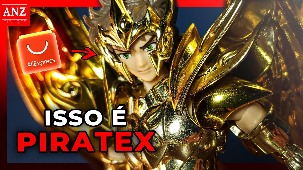 ISSO É UM CLOTH MYTH PIRATA! 😱🔥 Aioros SOG RH Models REVIEW