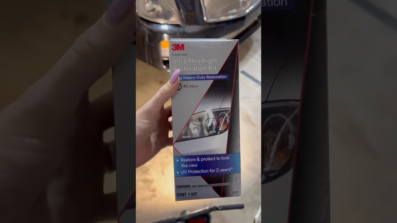 $16 Complete Headlight Transformation