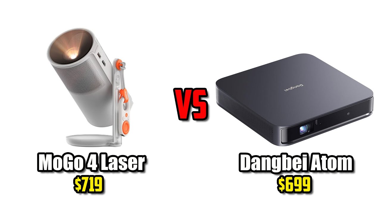 XGIMI MoGo 4 Laser vs Dangbei Atom - In-Depth Comparison - Triple vs Single Laser - Which Is Better?