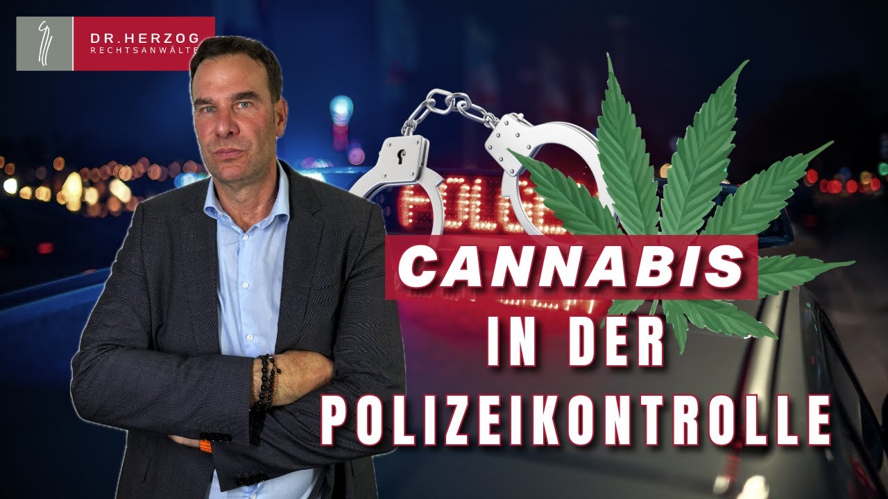 CANNABIS auf Rezept & POLIZEIKONTROLLE? | Dr. Herzog Rechtsanw&auml;lte