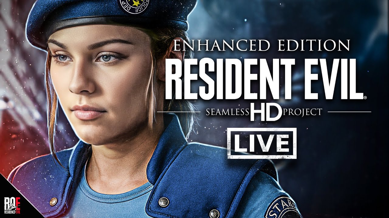 RESIDENT EVIL 1 || ENHANCED SEAMLESS HD PROJECT | JILL SCENARIO (FULL GAME) 🔴LIVE