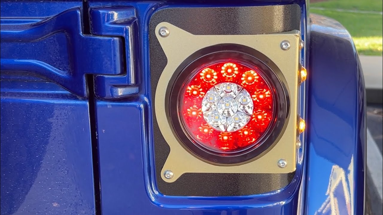 Installing The Motobilt 4 inch Taillight Kit!