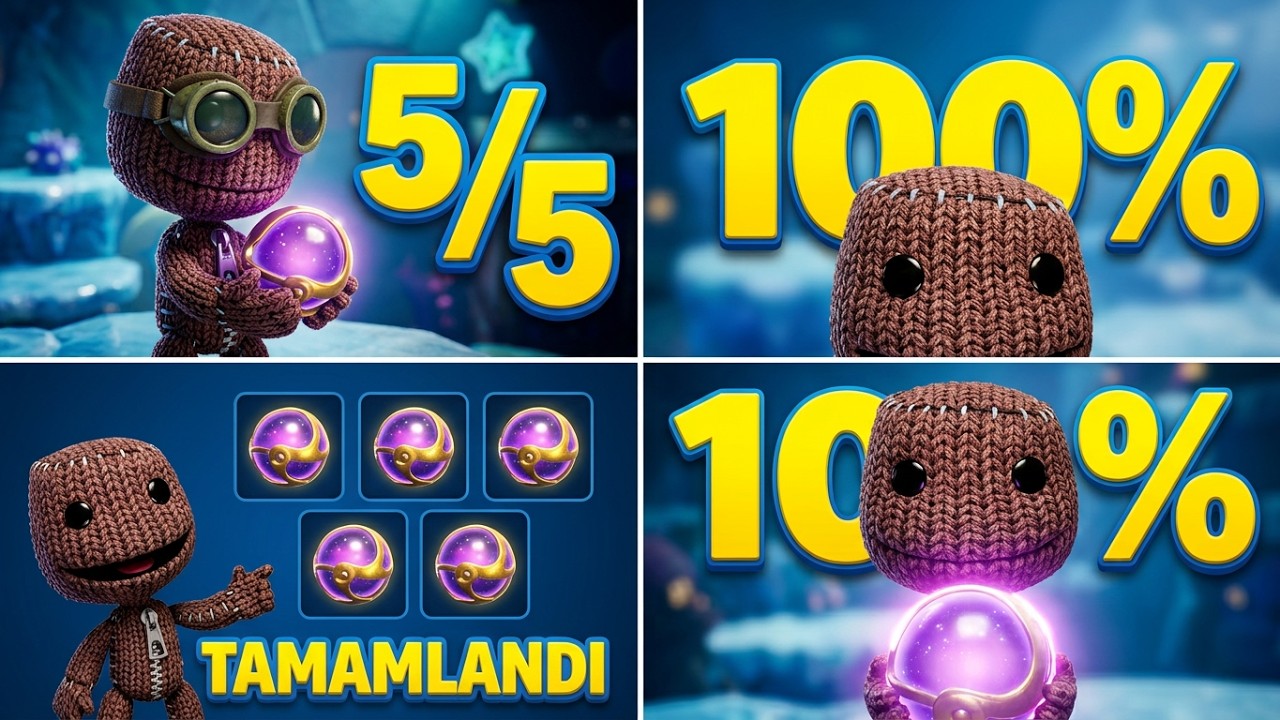 Sackboy A Big Adventure Tüm Küreler ✓ Bölüm Küresel Çıkmaz