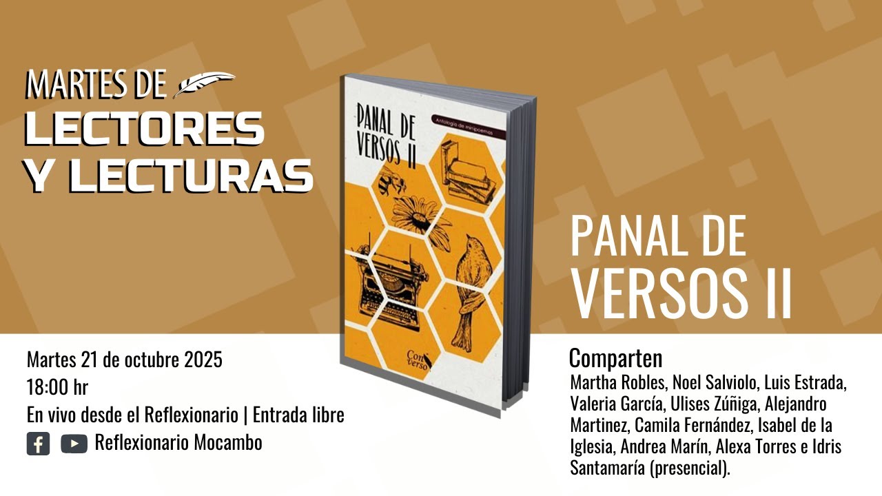 Martes de lectores y lecturas: Panal de versos II
