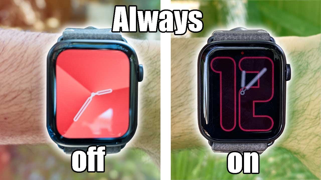 Apple Watch Series 5 (44mm) Always On Display NEW WatchFaces.