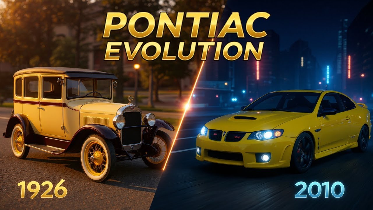 Pontiac Car Evolution (1926-2010)