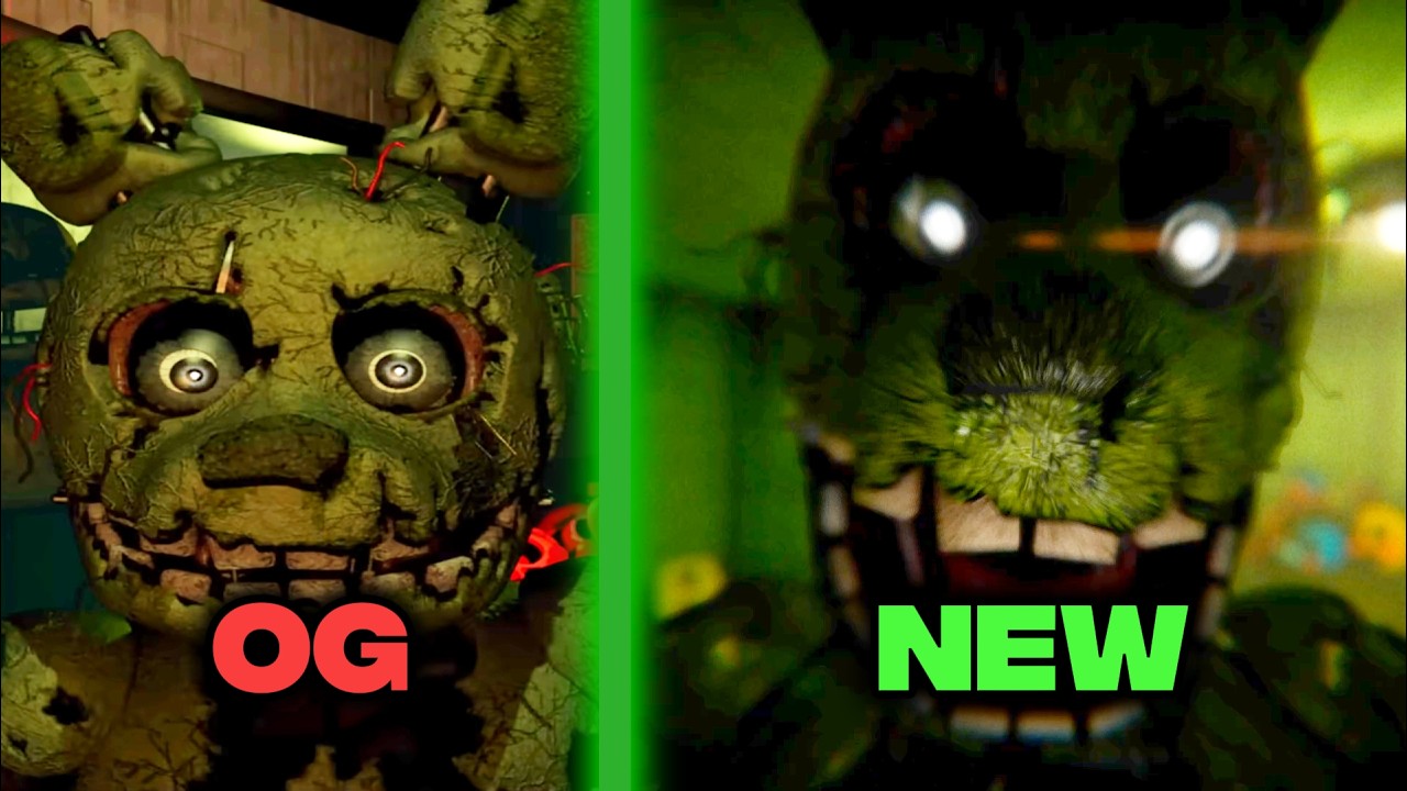 FNAF 3 VS IN REAL TIME