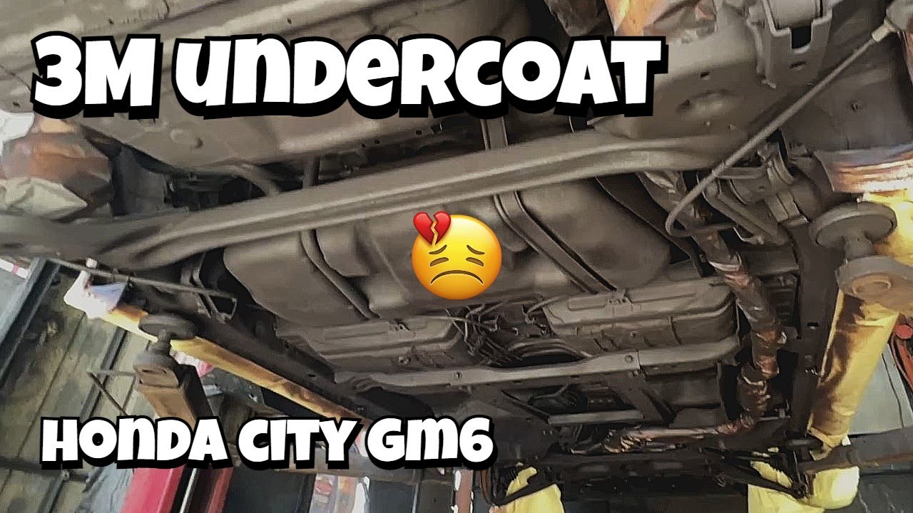 3M UNDERCOAT | RUSTPROOFING | HONDA CITY GM6